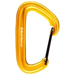 Moschettoni Black Diamond Litewire Carabiner Yellow