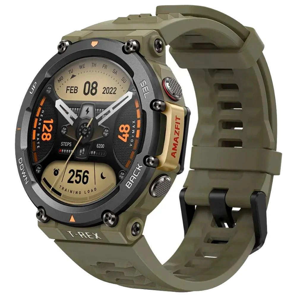 Orologi GPS Amazfit T-Rex 2 Wild Green 1 Orologi GPS Amazfit T-Rex 2 Wild Green