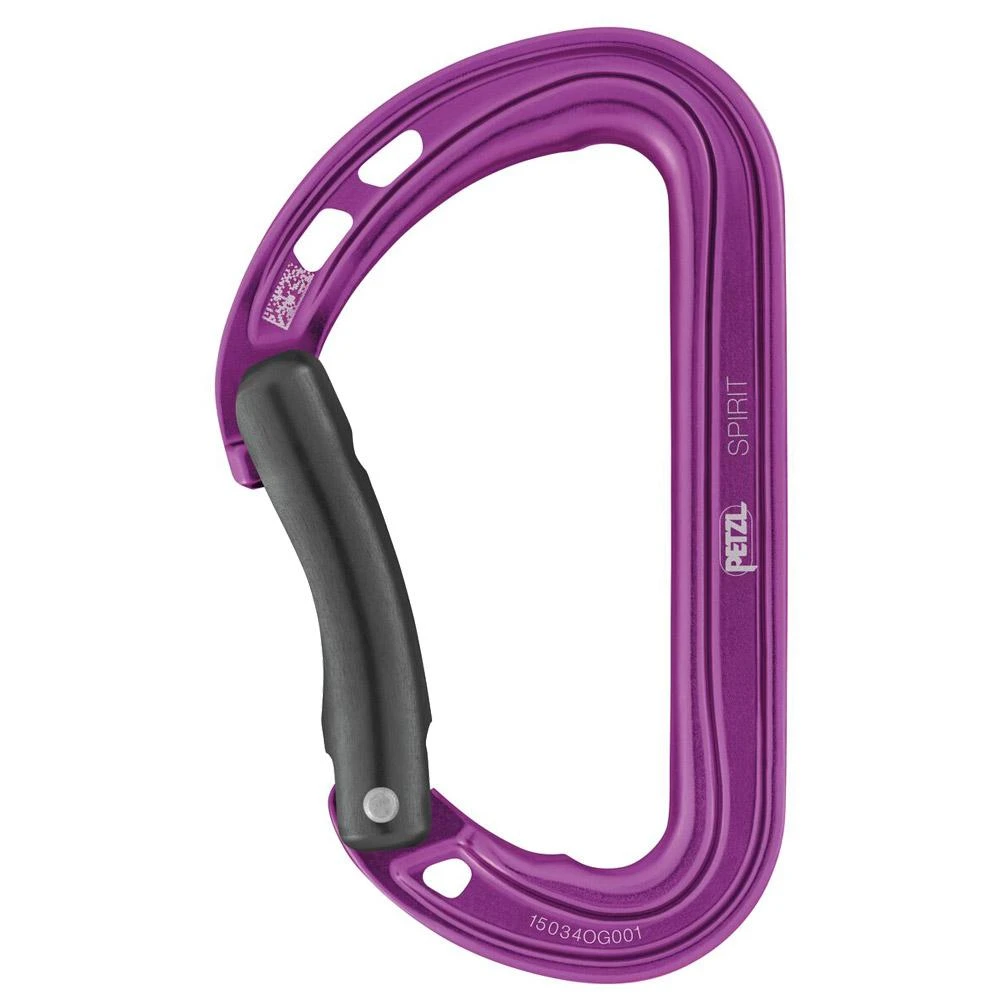 Moschettoni Petzl Spirit Violet 1 Moschettoni Petzl Spirit Violet