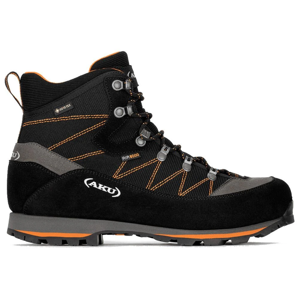 Scarpe Trekking E Montagna Aku Trekker Lite III Wide GTX Black Orange 2 Scarpe Trekking E Montagna Aku Trekker Lite III Wide GTX Black Orange - immagine 2