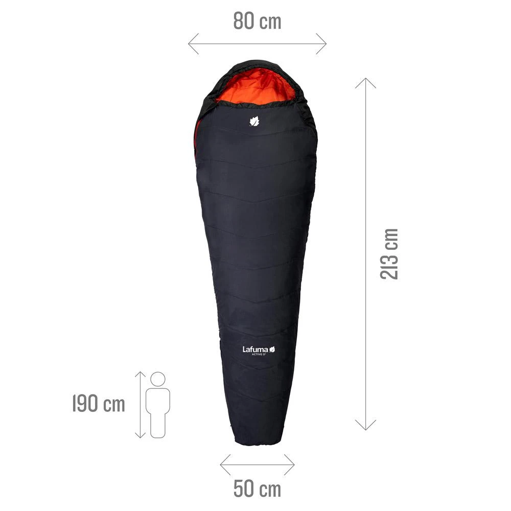 Sacchi A Pelo Lafuma Active 0° Eclipse Blue 3 Sacchi A Pelo Lafuma Active 0° Eclipse Blue - immagine 3