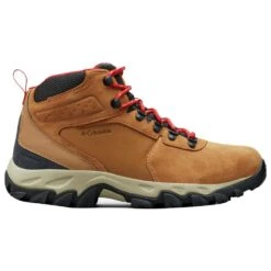 Scarpe Escursionismo Columbia Newton Ridge Plus II Suede Wp Elk Mountain Red