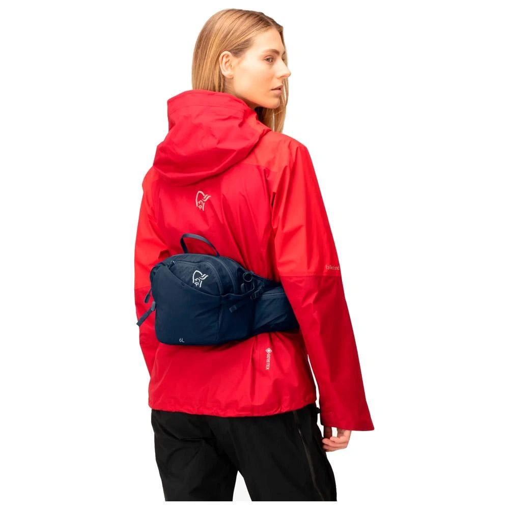 Cintura Da Corsa Norrona Bitihorn 6L Hip Pack Indigo Night 4 Cintura Da Corsa Norrona Bitihorn 6L Hip Pack Indigo Night - immagine 4