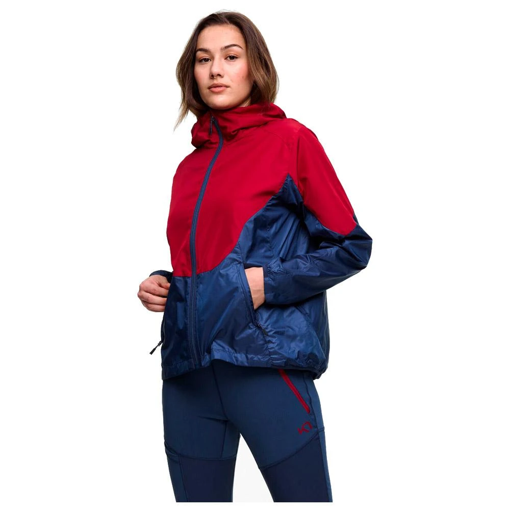 Giacca Da Trekking Kari Traa Sanne Wind Jacket Red 3 Giacca Da Trekking Kari Traa Sanne Wind Jacket Red - immagine 3