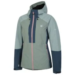 Giacca Da Trekking DARE2B Assuring Jacket Lilypad Green Orion Grey