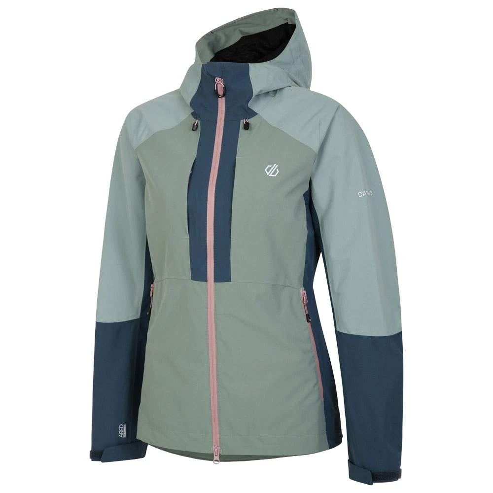 Giacca Da Trekking DARE2B Assuring Jacket Lilypad Green Orion Grey 1 Giacca Da Trekking DARE2B Assuring Jacket Lilypad Green Orion Grey