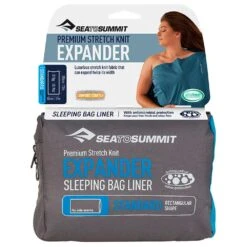 Sea To Summit Sleeping Bag Liner Polycotton Rectangle Standard Navy Blue
