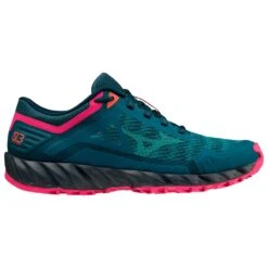 Mizuno Wave Ibuki 3 Wmn Gulf Coast Lagoon Pink Peacock