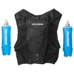 Gilet Da Trail Salomon Active Skin 4 With Flask Black Black -Camp Sconto e4ca0d5812ca5b6f9128537d4a3361768a5080cf E23SALOACC3376384 901