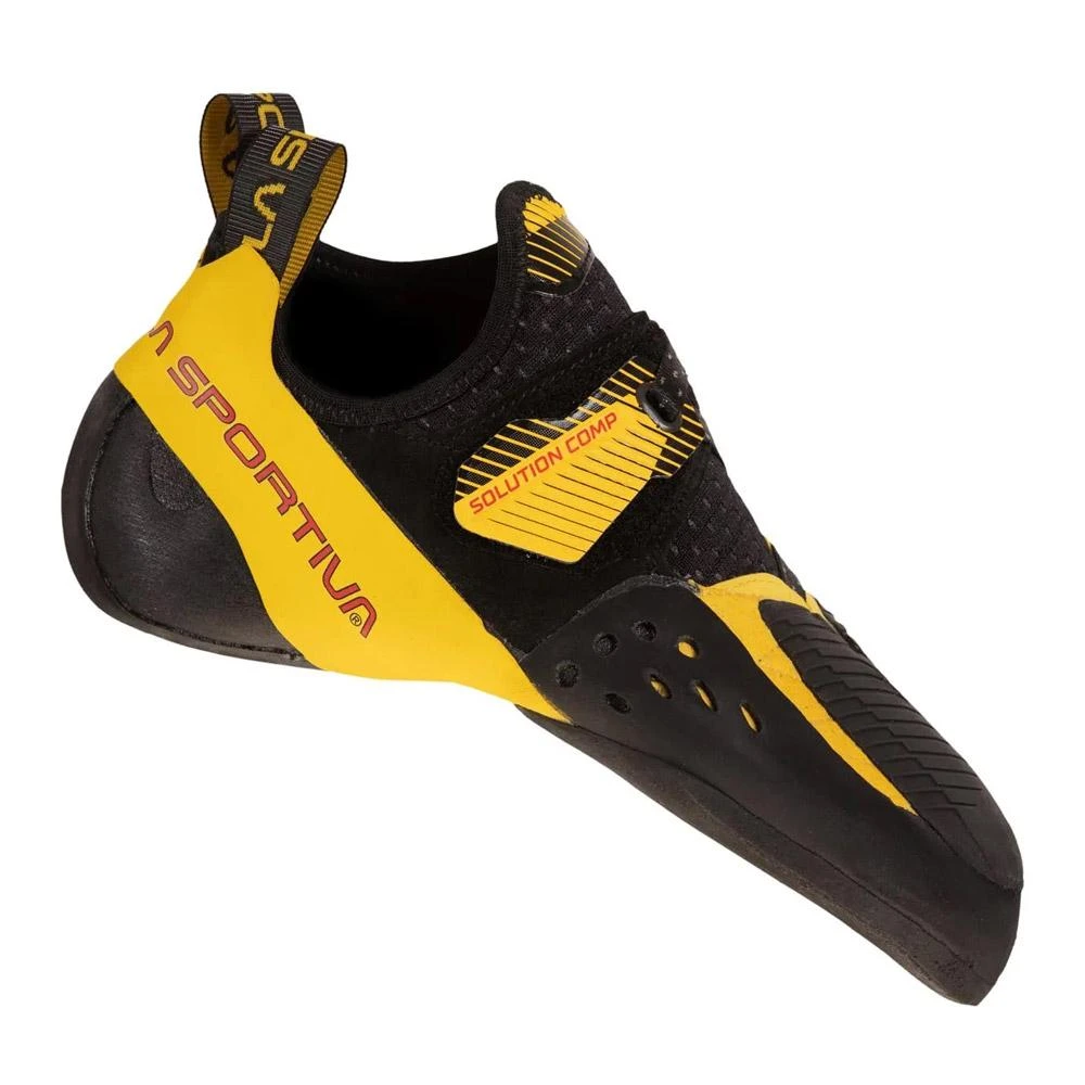 La Sportiva Solution Comp Black Yellow 1 La Sportiva Solution Comp Black Yellow