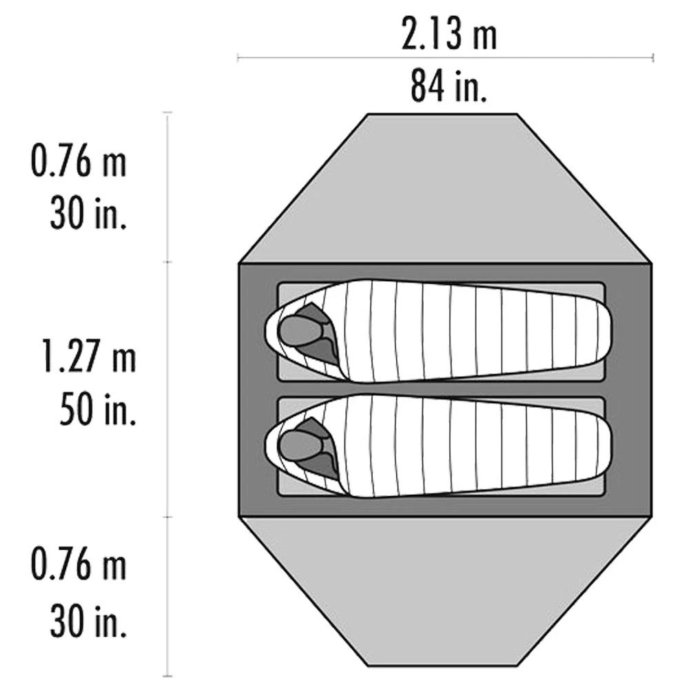 Tende Msr Gear Elixir 2 Gray 11 Tende Msr Gear Elixir 2 Gray - immagine 11
