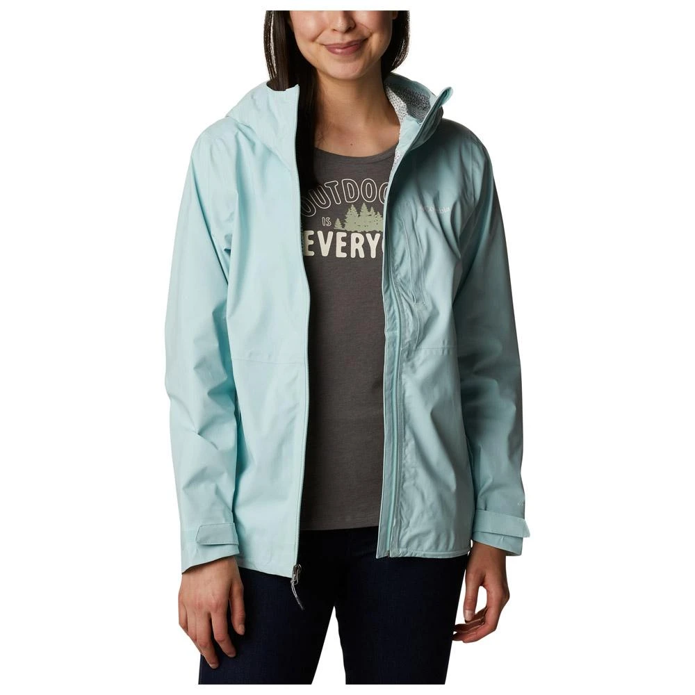 Giacca Da Trekking Columbia W's Omni-Tech Ampli-Dry Shell Icy Morn 7 Giacca Da Trekking Columbia W's Omni-Tech Ampli-Dry Shell Icy Morn - immagine 7