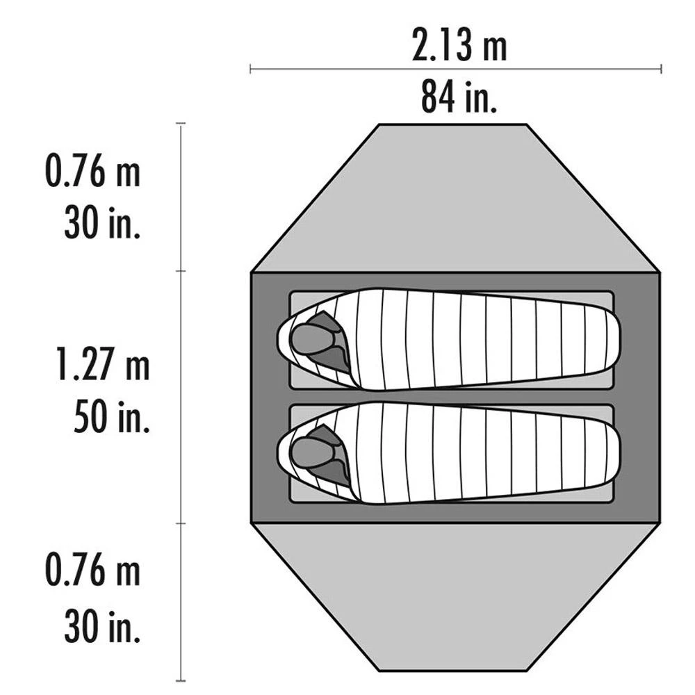 Tende Msr Gear Elixir 2 Green 6 Tende Msr Gear Elixir 2 Green - immagine 6