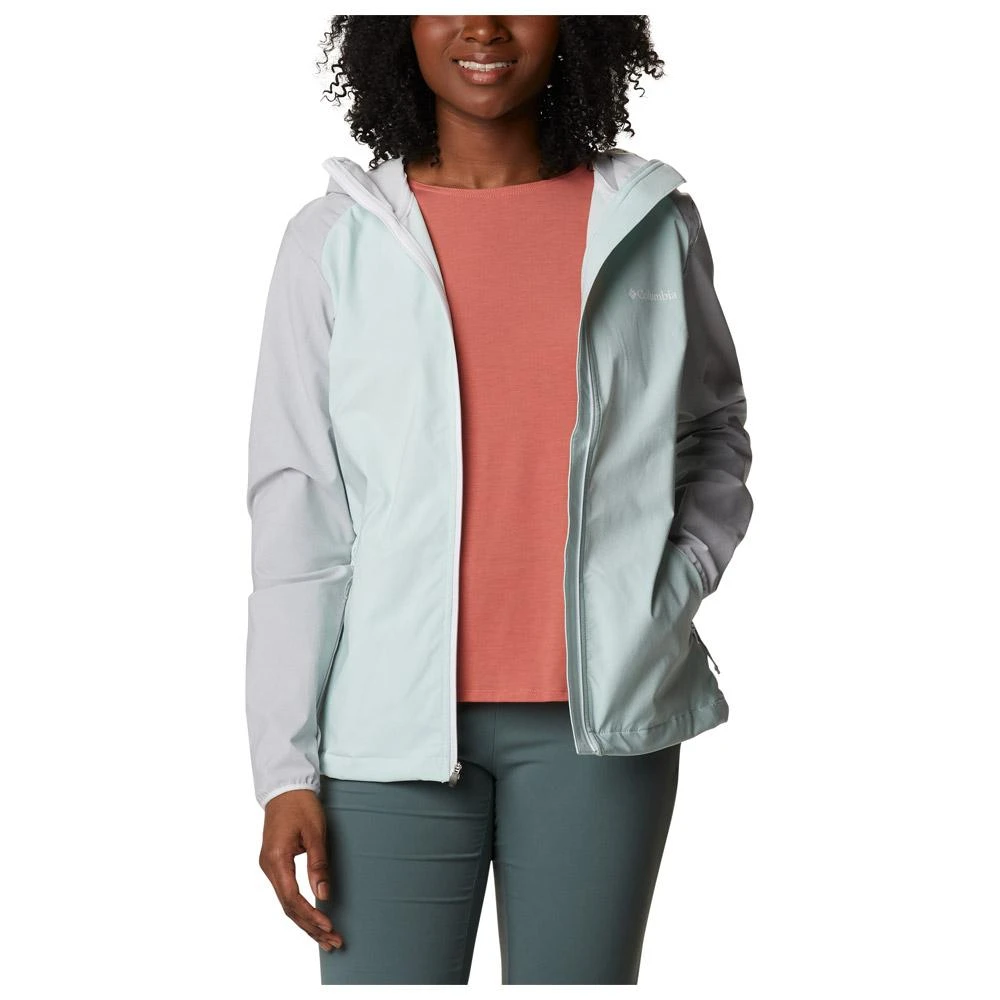 Giacca Da Trekking Columbia W's Heather Canyon Softshell Jacket Icy Morn Heather 7 Giacca Da Trekking Columbia W's Heather Canyon Softshell Jacket Icy Morn Heather - immagine 7