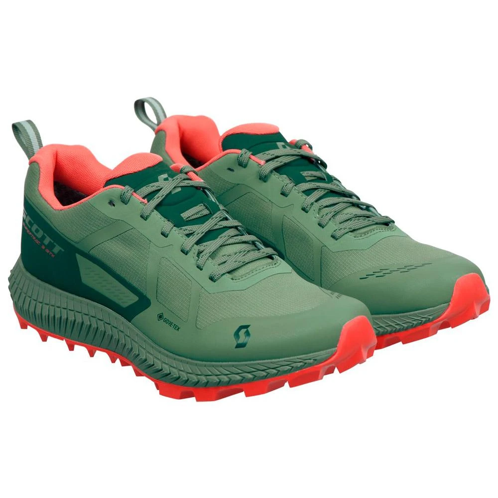 Scarpe Da Trail Scott Supertrac 3 Gtx Wmn Frost Green Coral Pink 3 Scarpe Da Trail Scott Supertrac 3 Gtx Wmn Frost Green Coral Pink - immagine 3