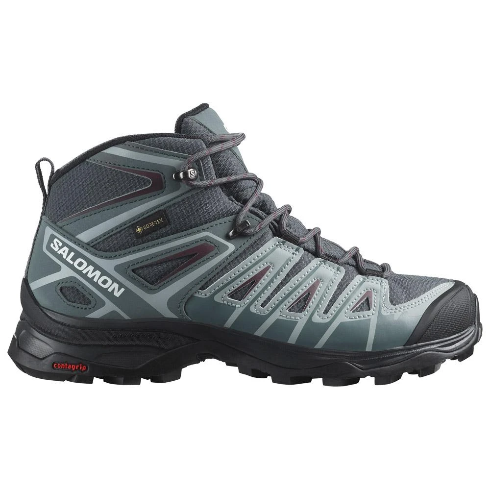 Scarpe Escursionismo Salomon X Ultra Pioneer Mid Gtx W Ebony Stormy Weather Wine Tasting 1 Scarpe Escursionismo Salomon X Ultra Pioneer Mid Gtx W Ebony Stormy Weather Wine Tasting